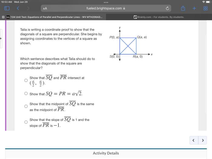 In square geom the coordinates of g are