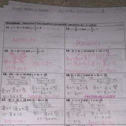 Unit 4 linear equations answer key