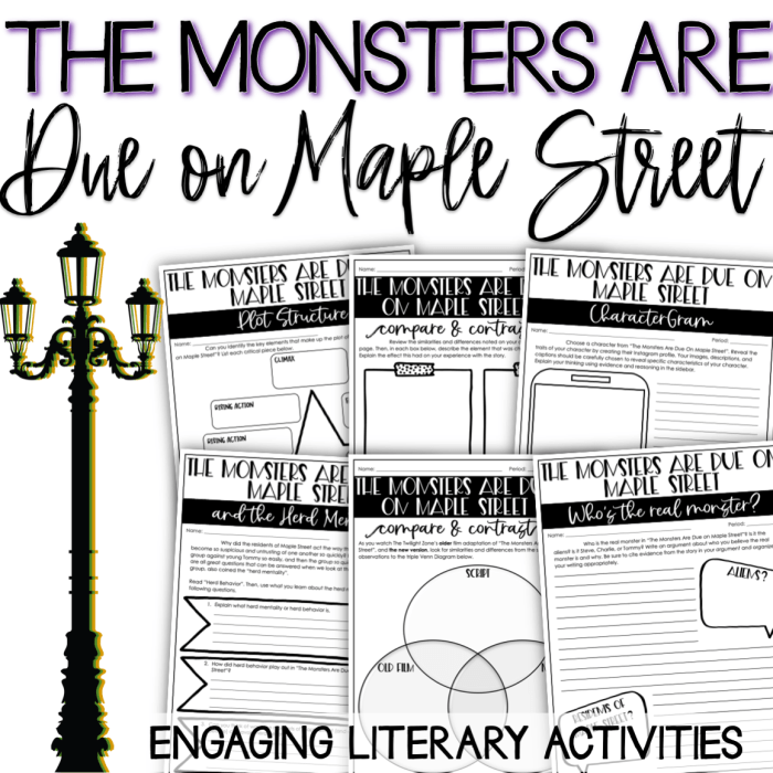 Monsters are due on maple street theme