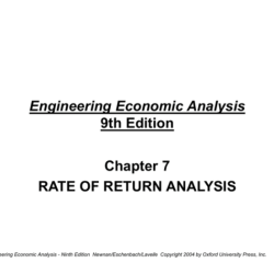 Engineering economic analysis 14th edition solutions pdf