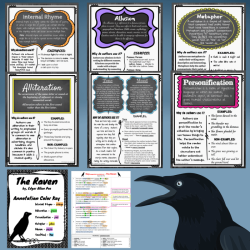 The raven literary devices worksheet answers