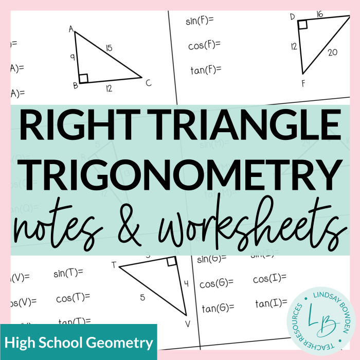 Triangles trigonometry homework